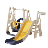 Children Playground Slide and Swing Set - Swings & Slide Combo (Multicolor)